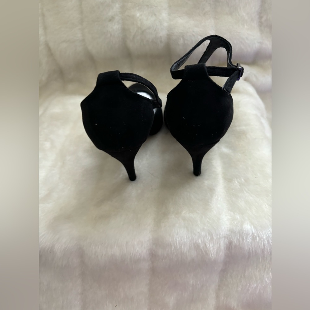 Size 8 Black Stephania 3” Heels - Picture 4 of 7